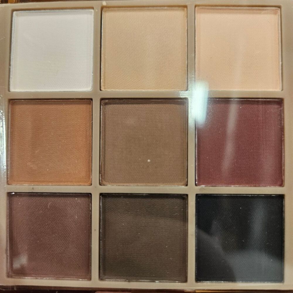 Farmasi Mirage Eyeshadow Palette 9 Colors Neutral Tones All Matte, Brand New